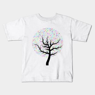 Colorful Music Kids T-Shirt